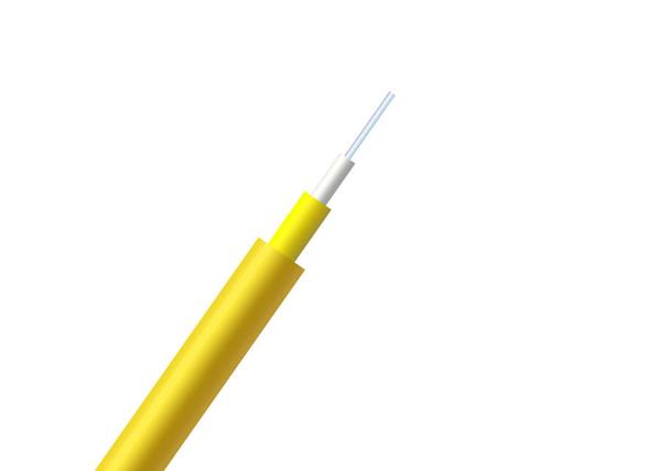 Round Simplex Fiber Cable Good Mechanical Performance With ISO / CE Certificate