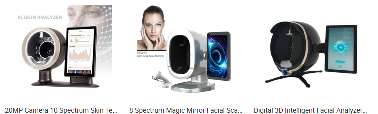 2in1 36 Million Pixel Skin And  Scalp Analyzer 3D AI Detection Skin Analyzer