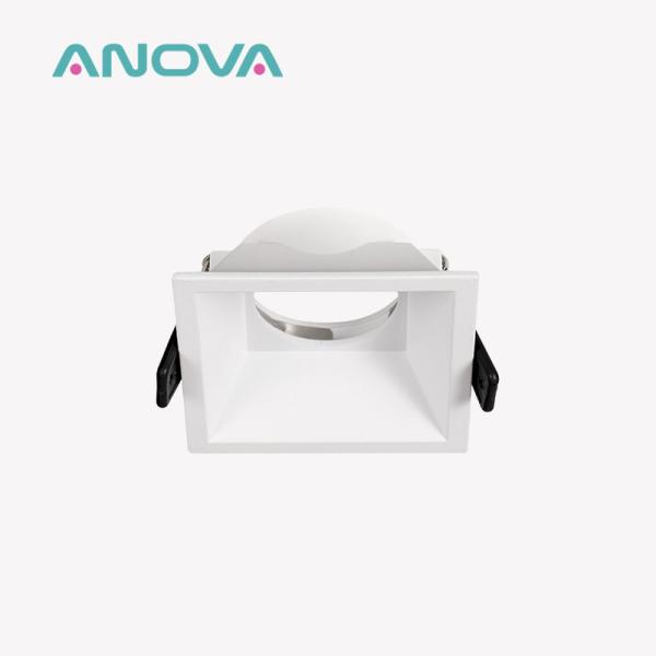 IP44 GU10 Recessed Spotlight Anti-Glare Aluminum  Frame For Commercial