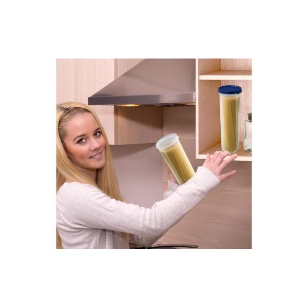 Plastic Packaging Round Box, Clear Plastic Round Packaging Box, Clear Cylinder Packaging Leakproof Spaghetti Keeper