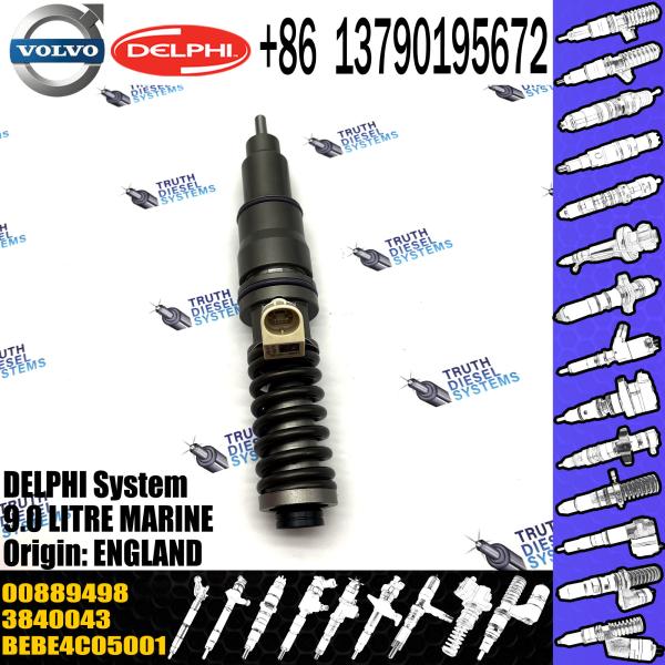 High Quality Diesel Fuel Injector BEBE4C05001 889498 00889498 for VOL 9L 9.0 LITRE MARINE