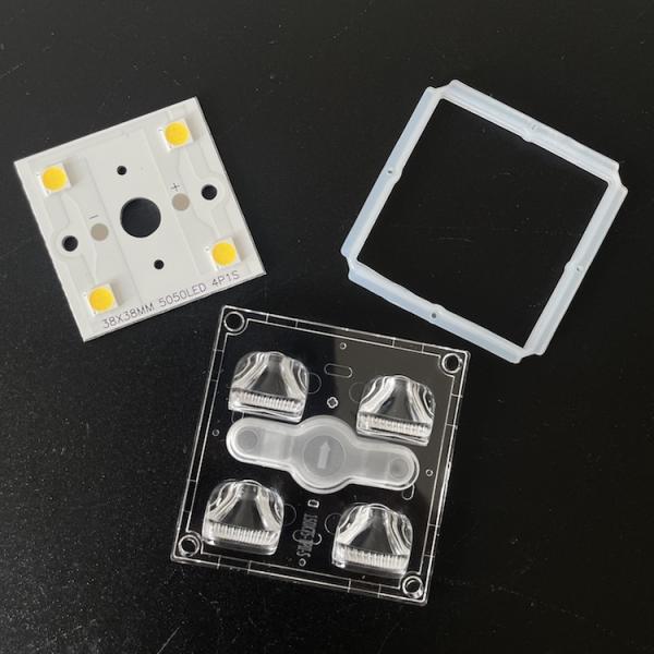 Наружное освещение 4 в 1 SMD 5050 LED модуль 10W-15W с 150x75 градусным объективом водонепроницаемым