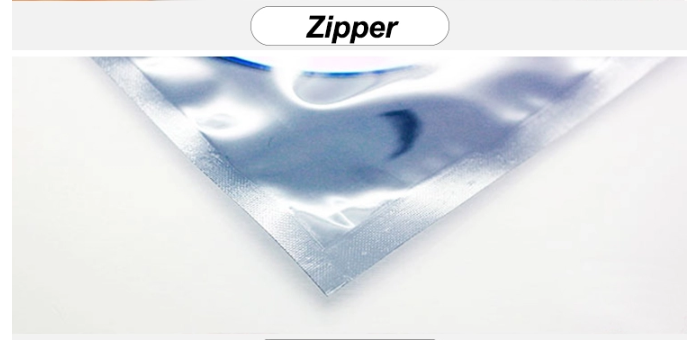 Zipper Closure Aluminum Foil Bags For Food Preservation