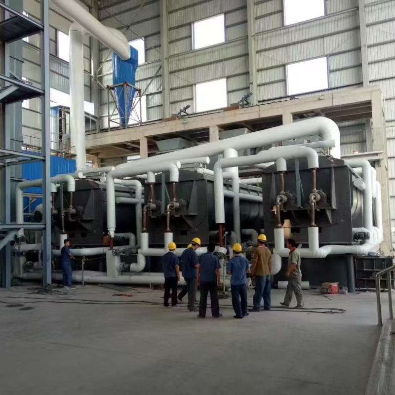 PLC Control Hollow Paddle Dryer SUS304 Sludge Paddle Dryer System