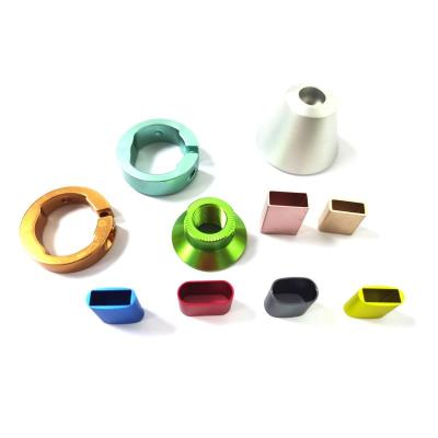 Silver Anodized CNC Precision Machined Parts , 0.002mm CNC Machine Aluminum Parts
