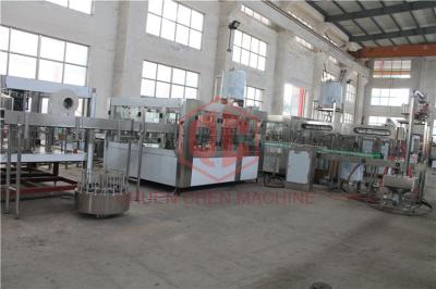 Online Cap Sterilizing Tunnel Water Juice Filling Capping Machine For Plastic Bottle