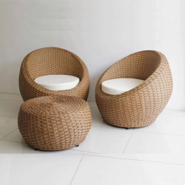 Orange Wicker Garden Chairs Leisure All Weather Wicker Chairs