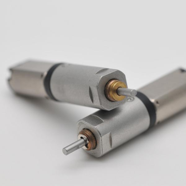 Brush Commutation And DC Motor with Gearbox , Electric Geared Motor