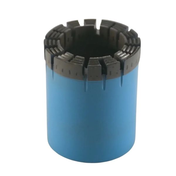 Enhanced Stability in Fractured Formations Efficient Removal of Cuttings Surface Set Diamond Core Bit