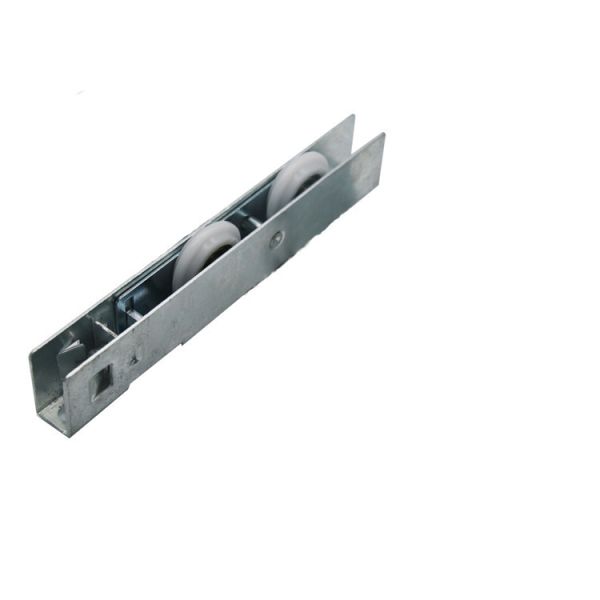 Turkey Hot-selling UPVC Sliding Window Roller 13.5*25mm Iron Housing Zinc Plating POM Wheel With High Carbon Steel Bearing Load Capacity 100KGS