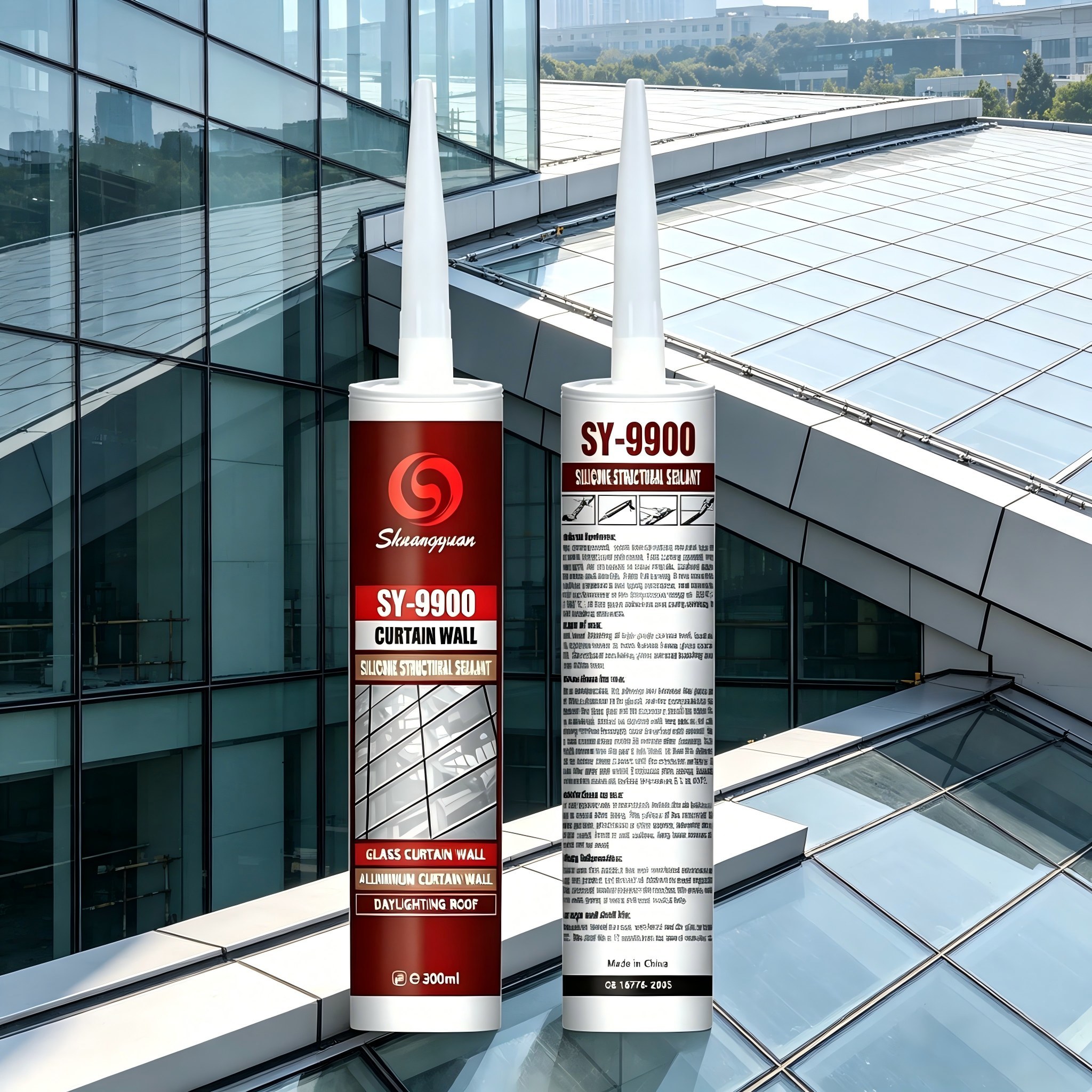 Neutral Silicone Structural Sealant, High Strength for Glass Curtain Wall