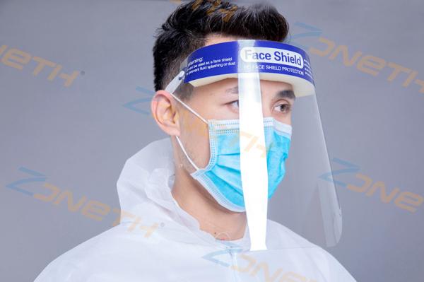 Double Sided Medical Face Shield Disposable Safety Products