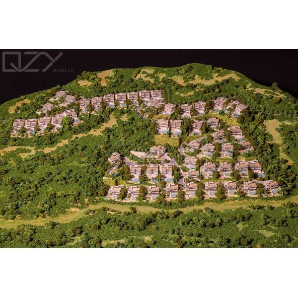 1/400 スペイン・ティエラ・ビバ 建築模型 三次元プレゼンテーション