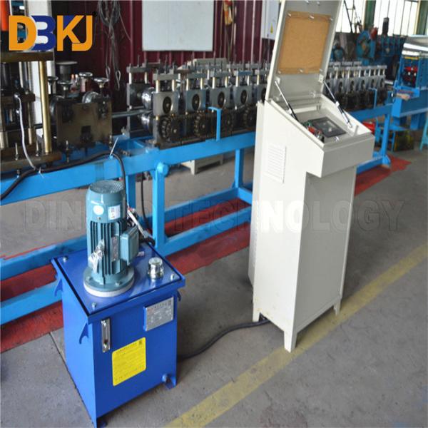 Cr12MOV Roller Shutter Door Roll Forming Machine 5.5 KW Main Motor
