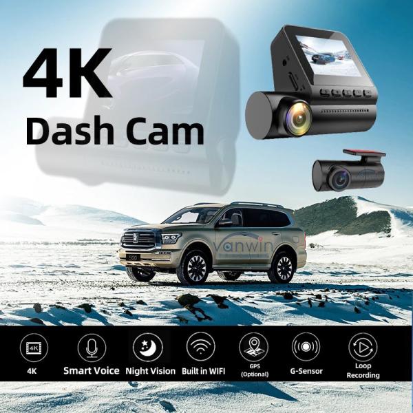 4K высококачественный видеорегистратор для вождения 1080P поддержка Wi-Fi GPS видеорегистратор для такси