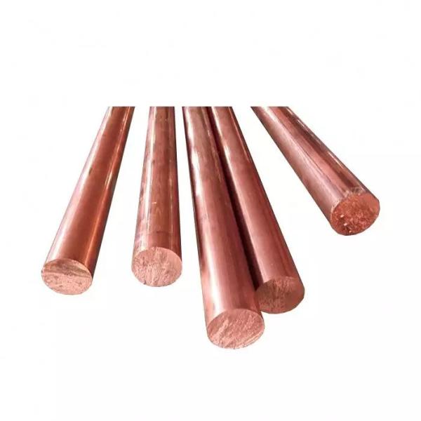 3-80mm Rod Square Round Brass Bar de cobre contínuo C11000 C1100 99,95%