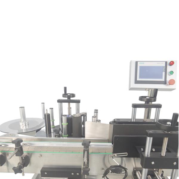 Vertical Positioning Sticker Labeling Machine for Round Liquor/Beer/Wine Bottles