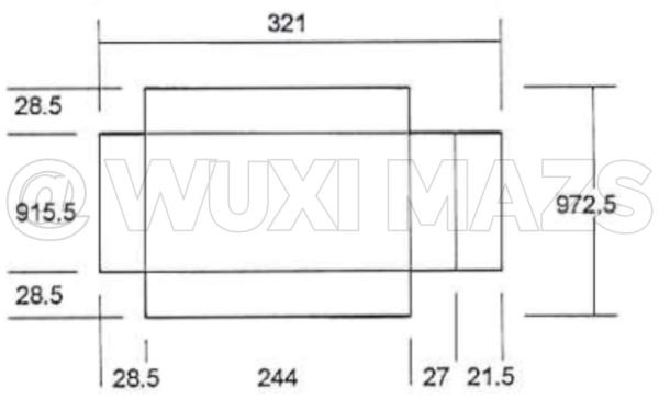 MAX-1411 10000kg Automatic Panel Bender For 0.35mm Minimum Panel