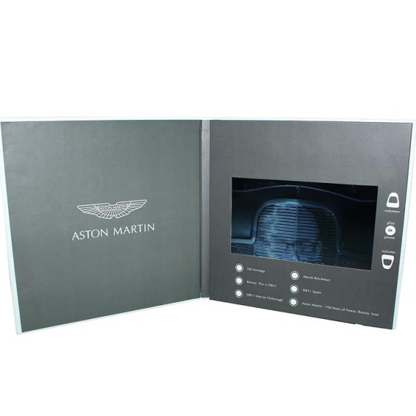 2018 VIF Promotion Gift Video Greeting Book Card Customised LCD Video Brochure For Customer