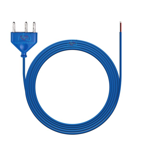 High Frequency Bipolar Cut Portable Electrosurgical Cable with Double-layer Safety Protection for Surgical Diathermy