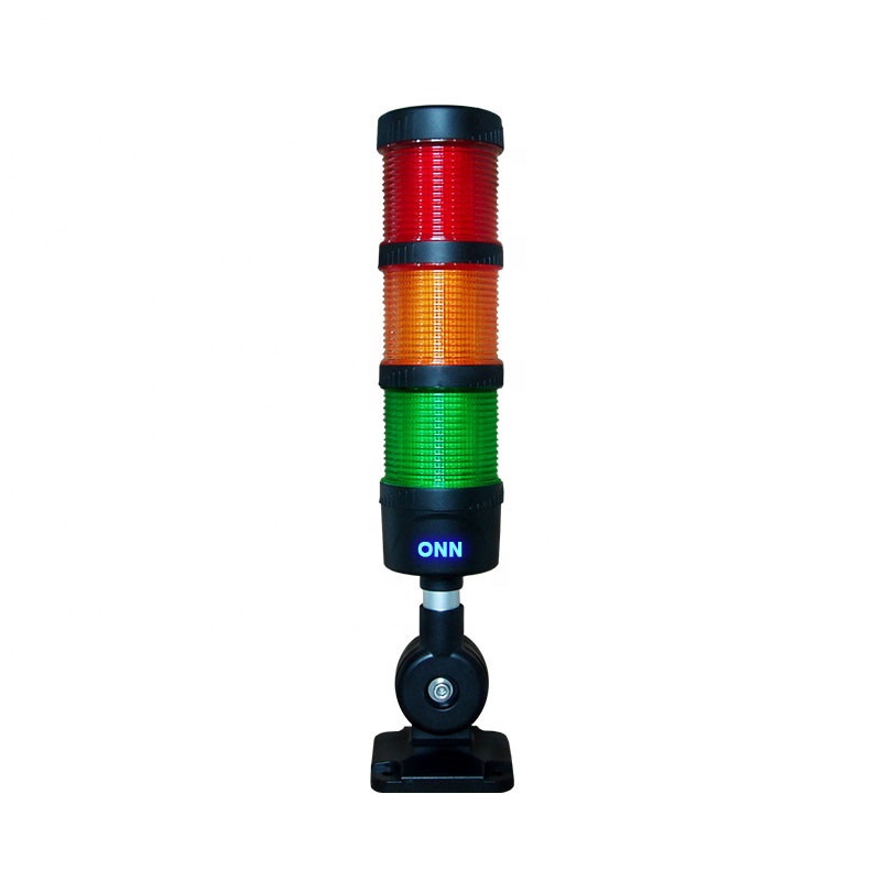 ONN M4S-B Aluminum LED Signal Tower Light Warning Light Beacon With Buzzer For CNC Machine