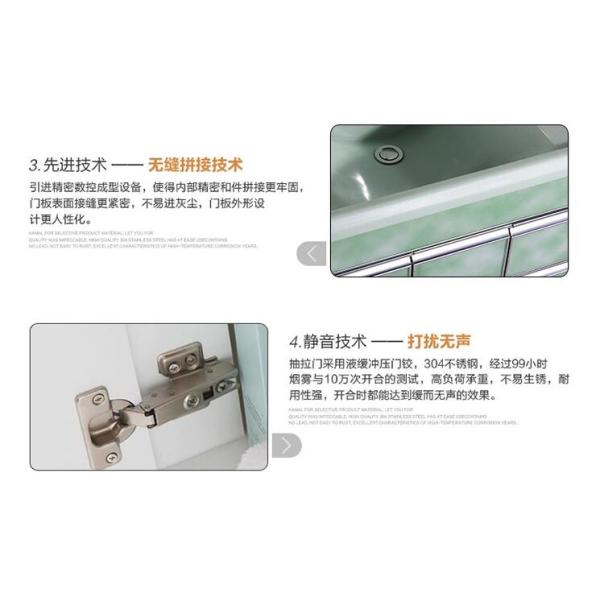 100 X48/cm PVC bathroom cabinet / wall cabinet / hung cabinet / white color for bathroom