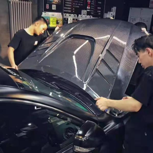 Carbon Fiber Rear Tail Door Cover Suitable for LEXUS IS Series IS300 IS250 IS200