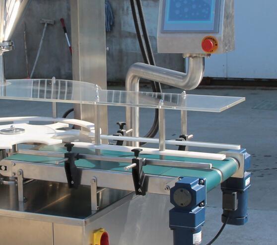 Coffee / Milk Rotary Powder Filling Machine Spice Multi Language Interface