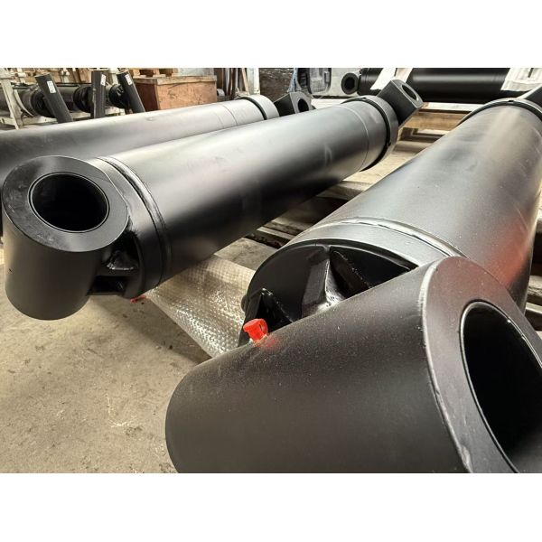 Luffing Double Acting Heavy Duty Hydraulic Cylinder For Crane AWP Mining Machinery