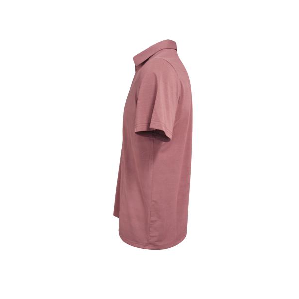 180GSM 100% Polyester V Neck Polo T-Shirt For Men Dry Fit