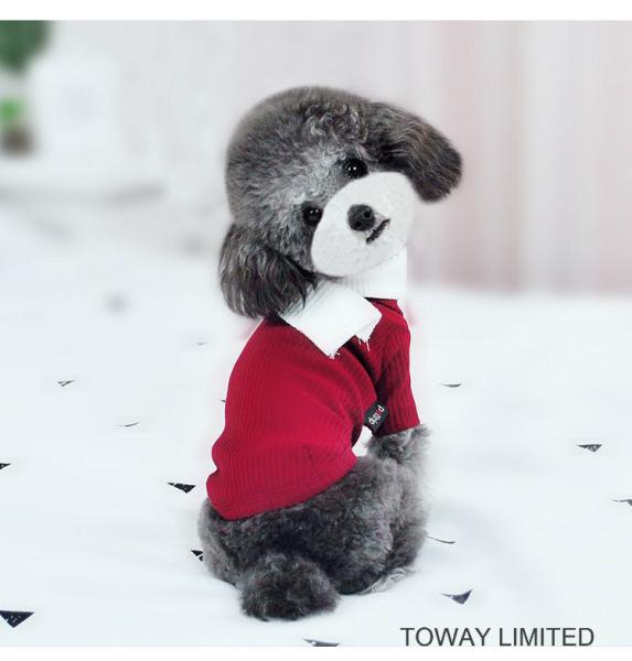  				Cute Bowtie Shirt Pet Clothes Dog Fashion Apparel 	        