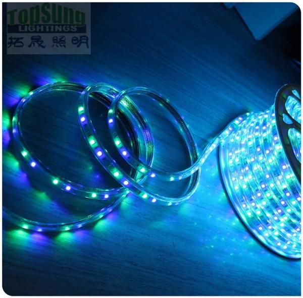 Venda a quente 5050 smd 60LED/m faixa azul faixa LED flexível 110V