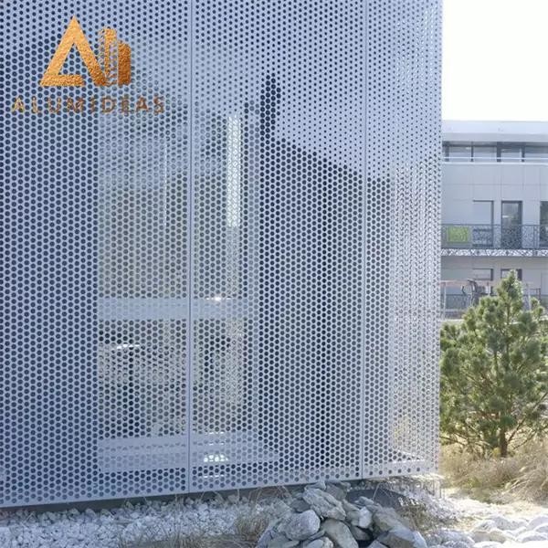 Custom Decorative Solid Aluminium Cladding