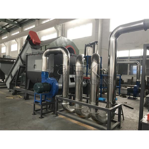 Thermal 15Kw Plastic Recycling Lines 219mm Pipe Drying Equipment
