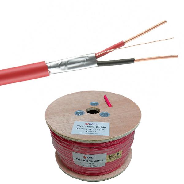 2x1.5mm2 Copper Conductor Shielded FPLR Fire Alarm Cable for Fire Detection Systems