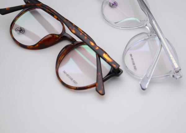 Tr90 Eyeglass Frames Plastic Frame Metal Legs  For Men And Women