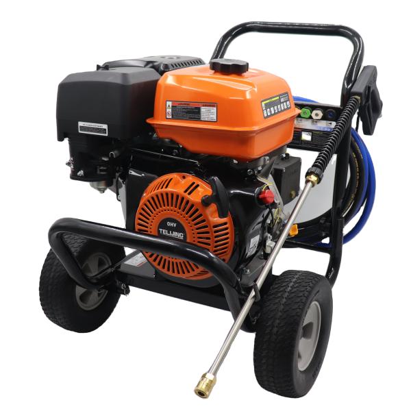 4200psi/289bar 4 Stroke Triplex Pump High Pressure Car Cleaner Machine for Gasoline