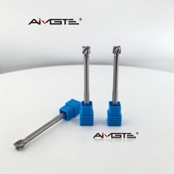 Heavy Duty 4 Flute T Slot Cutter Carbide End Mill for Hard Steel Soft Aluminum CNC Machining High Feed Rate Precision Ground