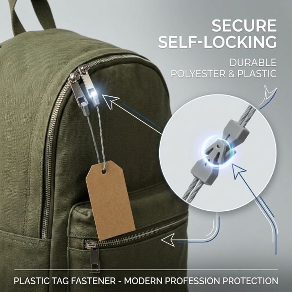 Casual Occasion Plastic Tag Fastener Eco Friendly Durable for Long-Term