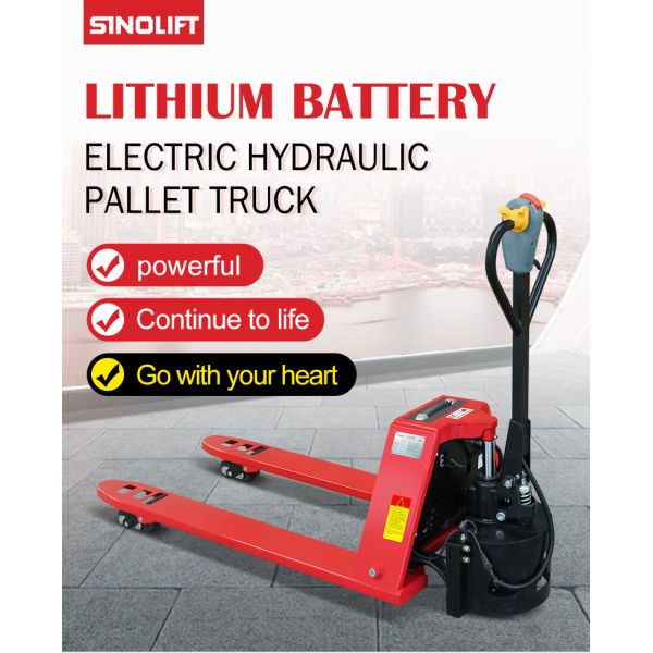 SINOLIFT ET20 Lithaum Battery Electric Hydraulic Pallet Truck