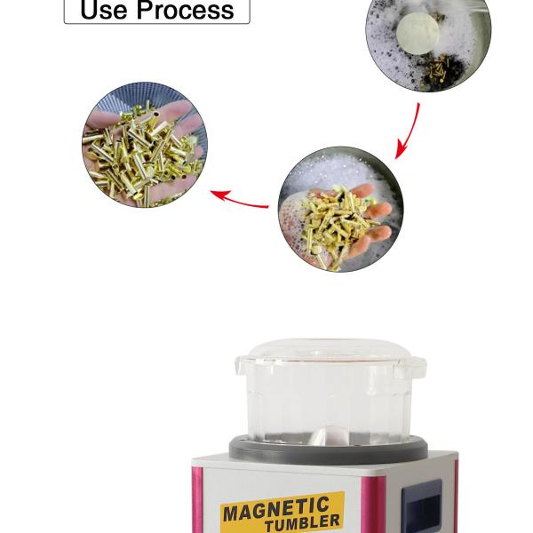 Jewelry Tools Equipment Electric Polishing Machine Magnetic Tumbler KT-185S