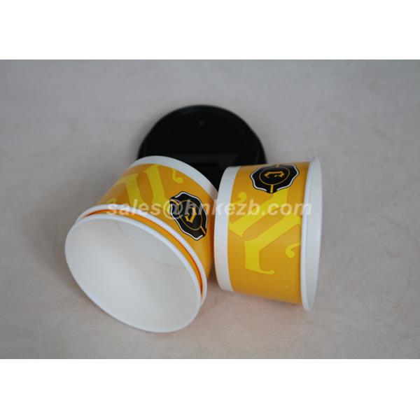 Flexo Printing Cold Drink Paper Cups 9oz  For Coca Cola /  Espresso