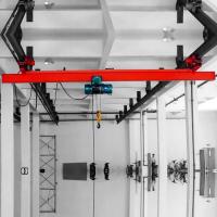 2 grua em forma de caixa do EOT Crane With CD/MD do feixe de Ton Remote Control Underslung Steel única