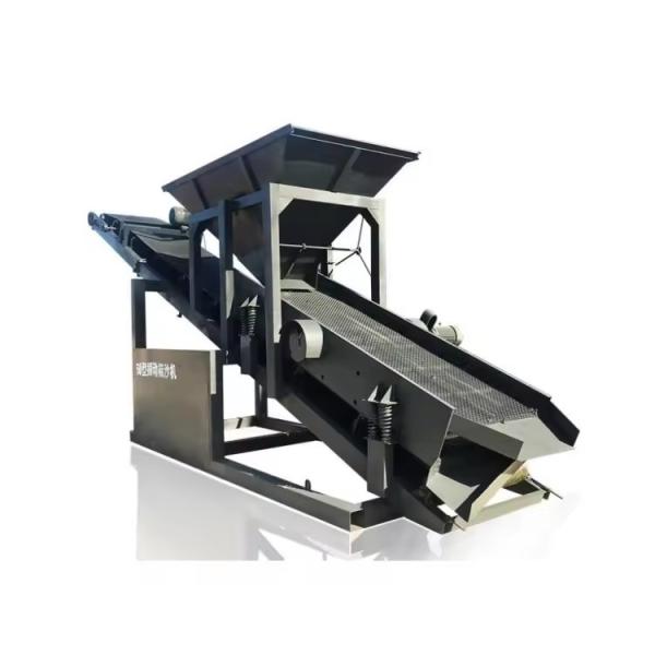 Three Layer Vibration Sand Sieving Machine Linear Vibrating Screen for Sand Field Design