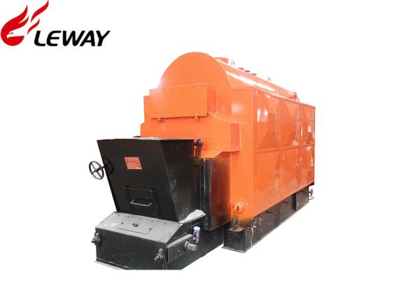 Fire Tube Structure Coal Steam Boiler 40 / 50mm Drain Valve For Food Industry