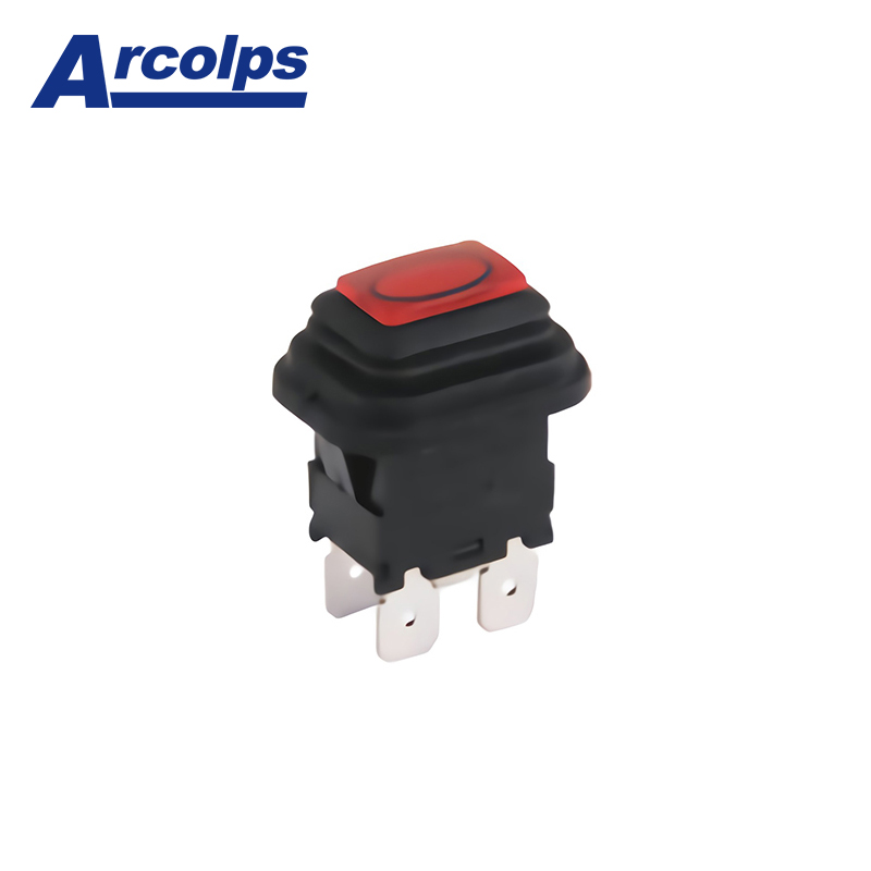 16A 250V T150 Push Button Switch Plastic Switch IP67 Waterproof