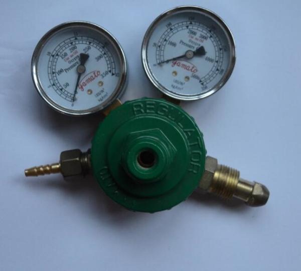 Oxygen Gas Industrial Air Regulator / Nitrogen High Pressure Regulator