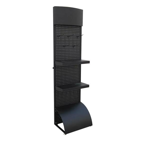 Heavy Duty Grocery Store Display Racks Trade Shows Powder Coated Wall Mount Gondola Shelving