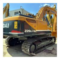 Coreia original Hyundai 220-9s Excavator 22 Ton Crawler para saúde condição em Xangai