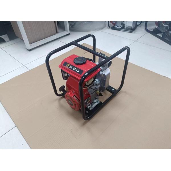 208cc 2-дюймовый бензиновый насос для воды с мощностью 55м3/ч и 7M всасывающей головки